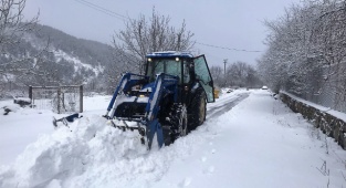 Ödemiş Belediyesi’nden Kar Alarmı