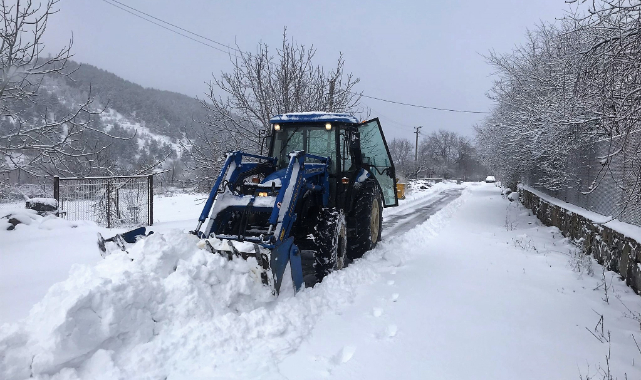 Ödemiş Belediyesi’nden Kar Alarmı