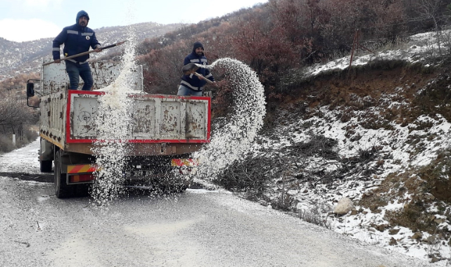 Ödemiş’te Kış Mücadelesi Aralıksız Devam Ediyor 