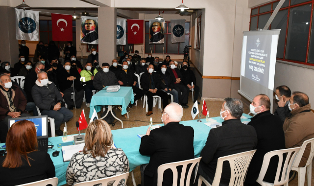 Selvitopu, Şehitler ve Metin Oktay Mahallerine İlişkin Bilgilendirme Toplantısında Konuştu