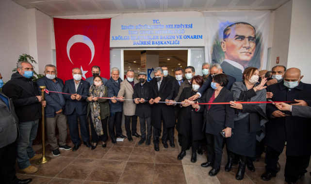 Yarımada’ya Hizmet Verecek İZSU Ofisi Güzelbahçe’de Açıldı