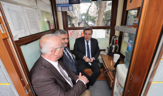 Başkan Batur, Esnaf Ziyaretlerini Sürdürüyor