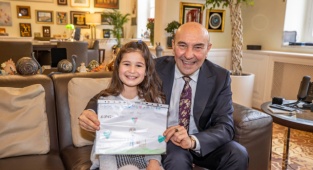 Başkan Soyer Kaan'ı Buca Metrosu'nun Temel Atma Törenine Davet Etti