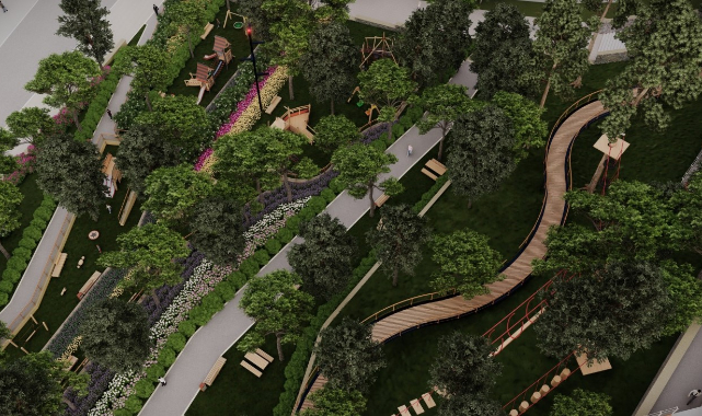 Bergama Çamlıpark İçin İlk Kazma Vuruldu