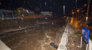 Dikili’de Yoğun Yağış