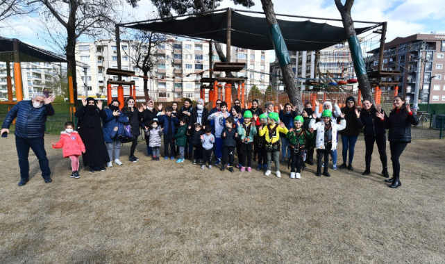 İşitme Engelli Ailelerin Çocukları Macera Park&#039;taydı