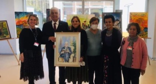 İzmir Suluboya Ressamları Derneği Muğla'da Sergi Açtı