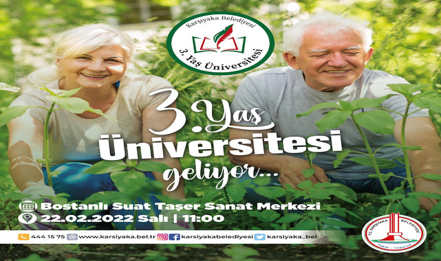Karşıyaka Belediyesi&#039;nden Bir İlk Daha: 3. Yaş Üniversitesi Faaliyete Geçiyor