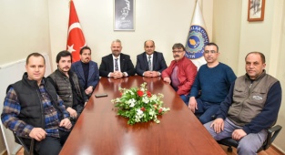 Pehlivan’dan Oda Başkanlarına ‘Hayırlı Olsun’ Ziyareti