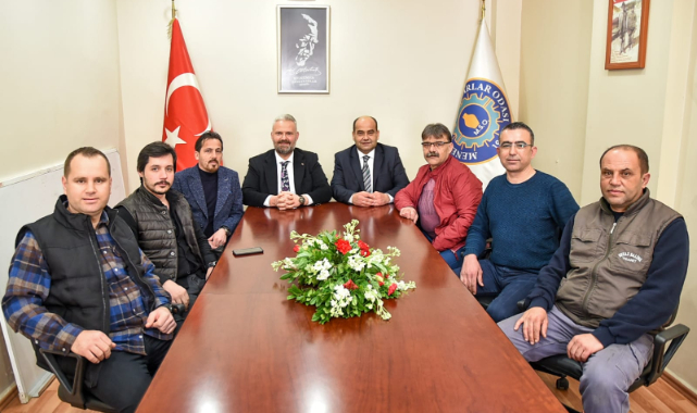 Pehlivan’dan Oda Başkanlarına ‘Hayırlı Olsun’ Ziyareti