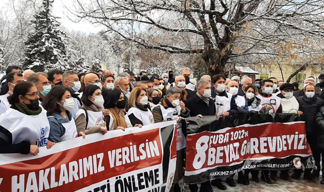 Sağlık Çalışanları &#039;Beyaz Nöbet&#039; te