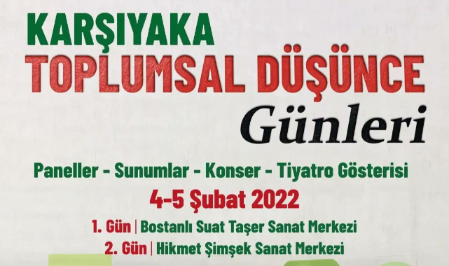 &quot;Toplumsal Düşünce Günleri&quot; başlıyor