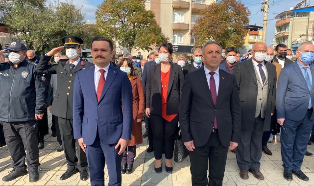 18 Mart Kutlaması İçin Beydağ’da Çelenk Sunma Töreni Gerçekleşti