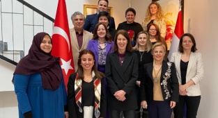 Hollanda Büyükelçisi İ İGC’yi Konutunda Ağırladı