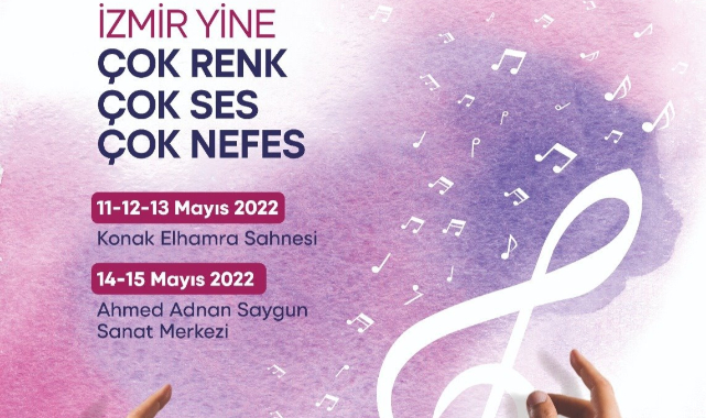 İzmir Çok Sesli Korolar Festivali Düzenleniyor