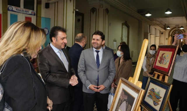 İzmir İl Milli Eğitim Müdürlüğünden Eğitim ve Sağlık Çalışanlarını Bir Araya Getiren Minyatür ve Tezhip Sergisi