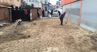 Menderes’te Yol Yapım Çalışmalarına Devam