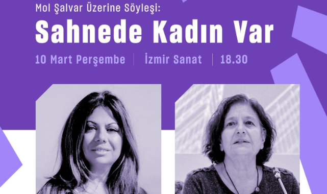 Mor Şalvar “Kadın” Söyleşisiyle Sahnede