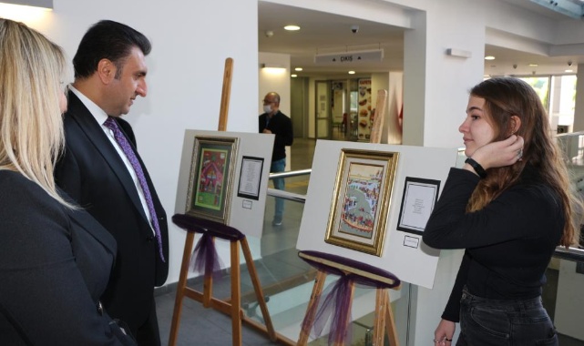 &quot;Röprodüksiyon Minyatür Çalışmaları&quot; Sergisi İzmir İl Milli Eğitim Müdürlüğü Sergi Salonunda Açıldı