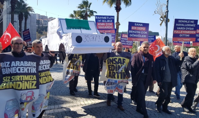 Saadet Partisi’nden Akaryakıt Zammı Eylemi