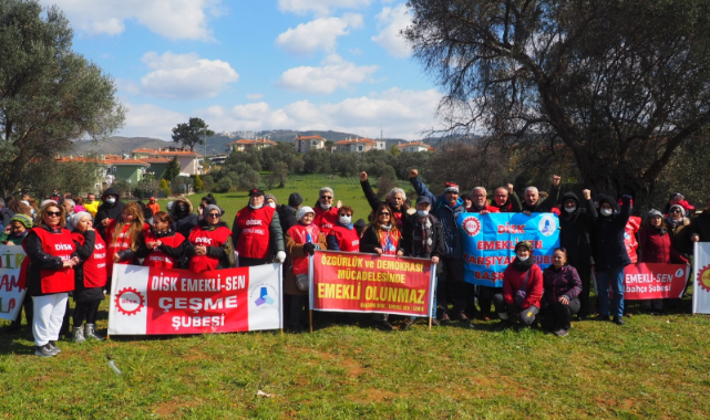 “Zeytin Hayattır, Zeytinime Dokunma!” Toplantısında Binler Haykırdı…