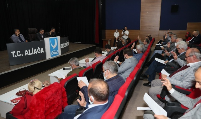 Aliağa Belediye Meclisi Nisan Ayı İkinci Birleşimi Yapıldı