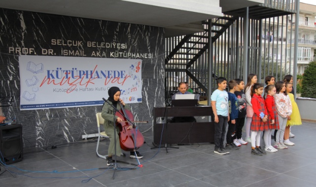 Efes Selçuk&#039;ta Kütüphane Haftası Dolu Dolu Geçti