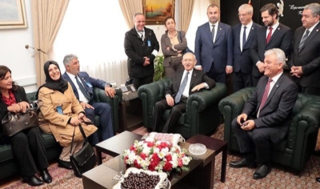 Kemal Kılıçdaroğlu&#039;na Ziyaret