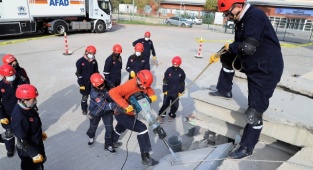 Ödemiş Arama Kurtarma ekibi (ÖDAK) Eğitimlere Başladı