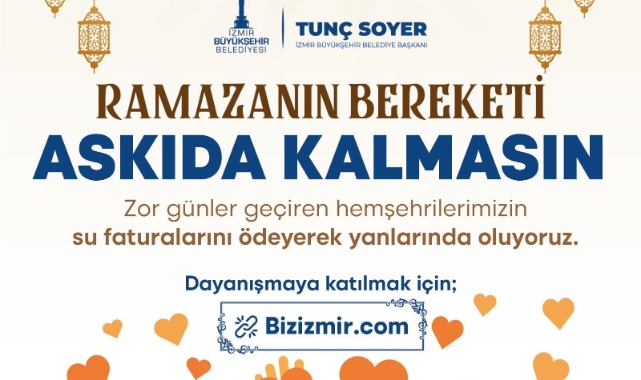 “Ramazan Dayanışmasını Askıda Fatura İle Büyütelim”