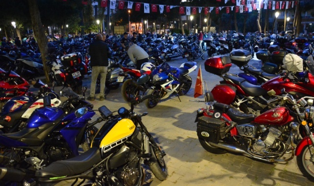 3 Bin Motosiklet Tutkunu Torbalı’daydı