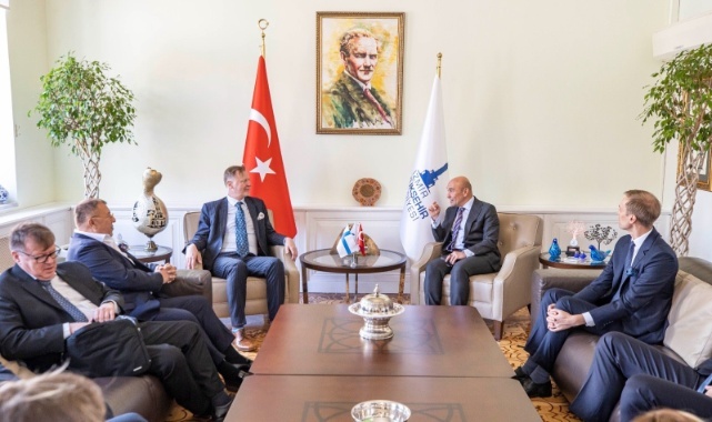 Başkan Soyer Finlandiya Heyetini Ağırladı