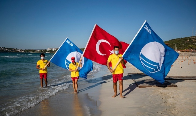 İzmir’e 4 Mavi Bayrak Daha