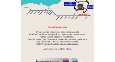 İzmir Metro’dan Uyarı