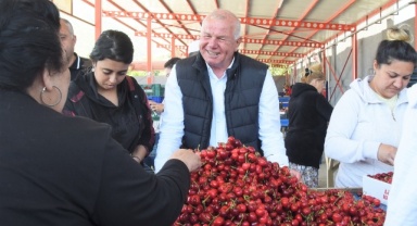 Kemalpaşa'da Kiraz Alım Merkezleri Denetleniyor