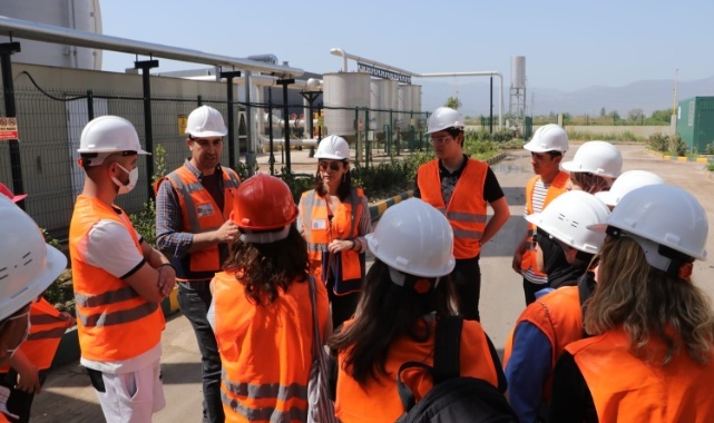 Ödemiş’te Öğrenciler Çevre Dostu Dev Tesisi Ziyaret Ediyor