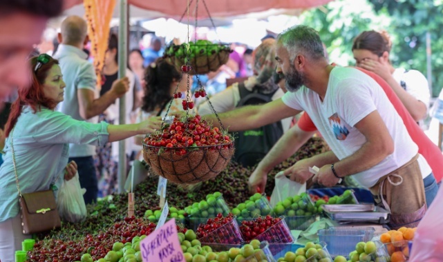 15. Yörük Kültürünü Tanıtma ve Kiraz Festivali’ne Yoğun İlgi