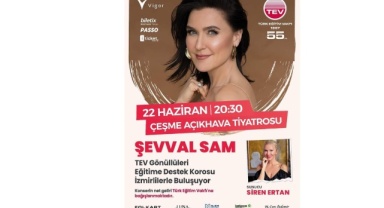 22 Haziran’da Şevval Sam Rüzgarı Çeşme’de Esecek