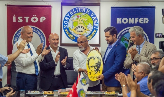 Başkan Soyer’den Konyalılar Kültür ve Yardımlaşma Vakfı'na Ziyaret