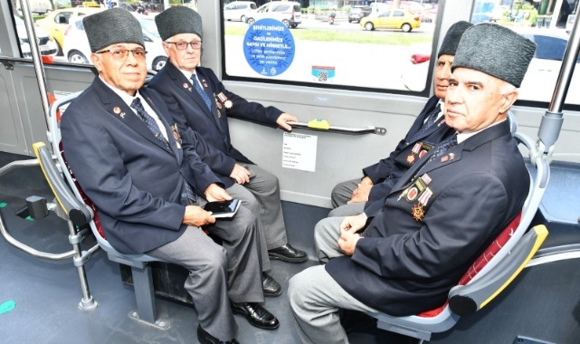 ​ESHOT Otobüslerinde Gazilere Özel Düzenleme