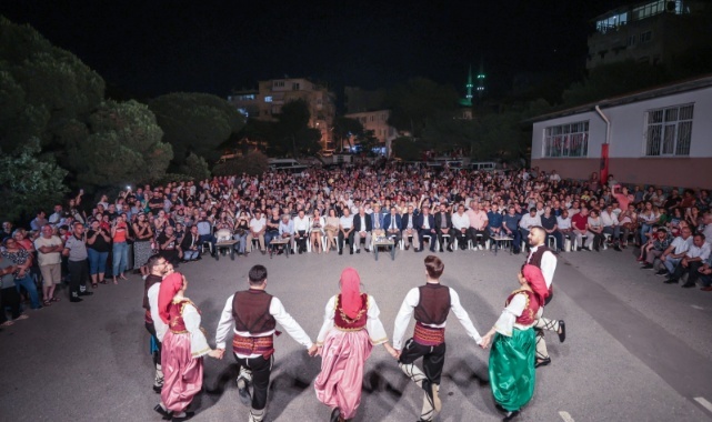 Gültepe Rumeli Şenliği Konak’ta Balkan Rüzgarı Estirdi