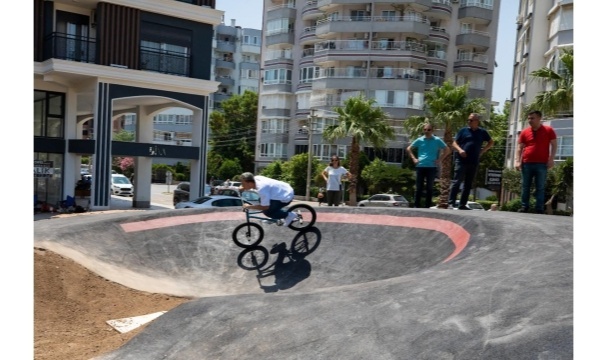 Karşıyaka'ya Pump Track Pisti Geliyor