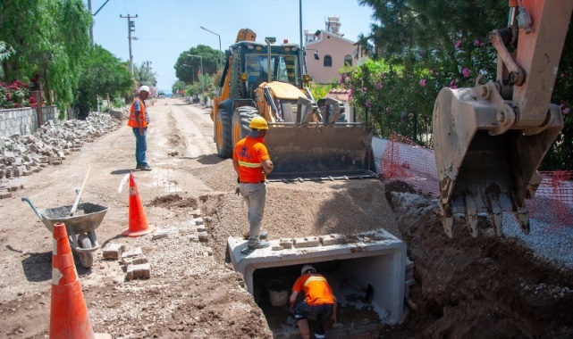 Seferihisar’a Yeni Yağmursuyu Hattı