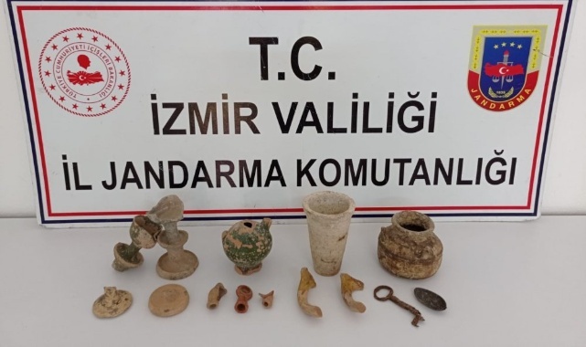 Tarihi Eser Kaçakçıları, Jandarmaya Yakalandı