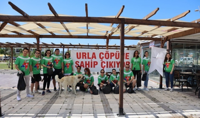 Urla Çöpüne Sahip Çıktı