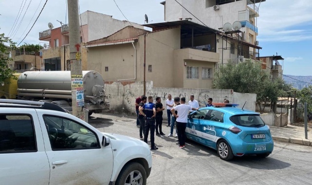 Vidanjörle Kaçak Döküm Yapanlara Suçüstü