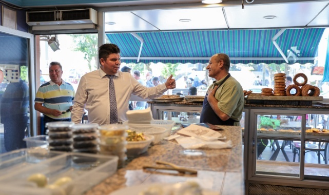 Başkan Kılıç Haftaya Esnafla Başladı