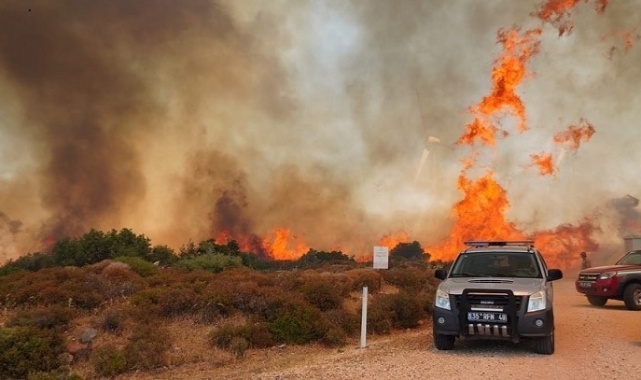 Çeşme’deki Yangının Sebebi Belli Oldu