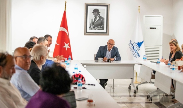 İzmir Konfederasyonu Üyelerinden Başkan Soyer’e Ziyaret