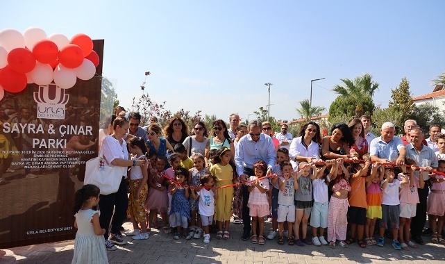 Sayra ve Çınar’ın ismi Urla’da yaşayacak